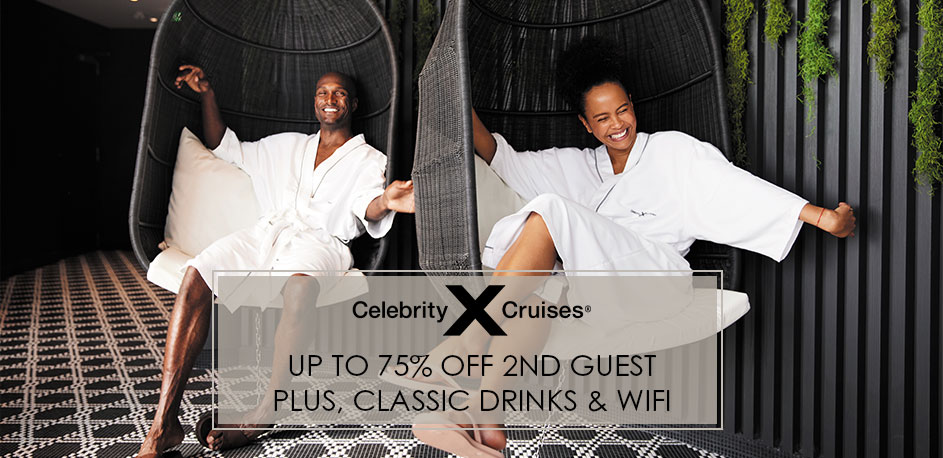 Celebrity 75% Off 2nd Guest
